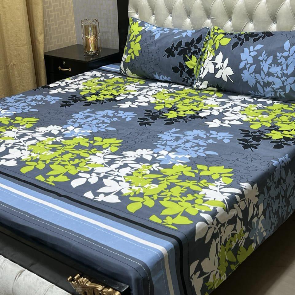 3D-Crystal Cotton Bedsheets